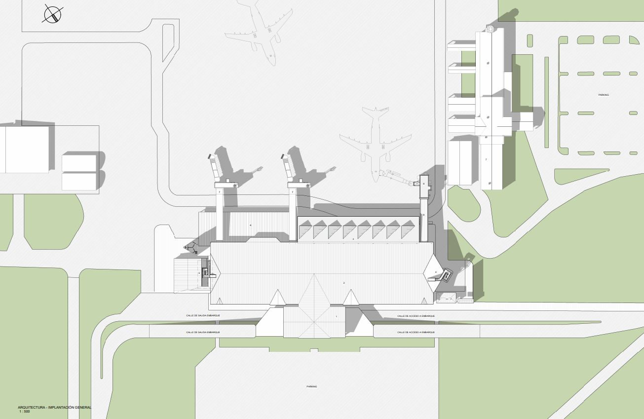 Aeropuerto de Bariloche, plano 1