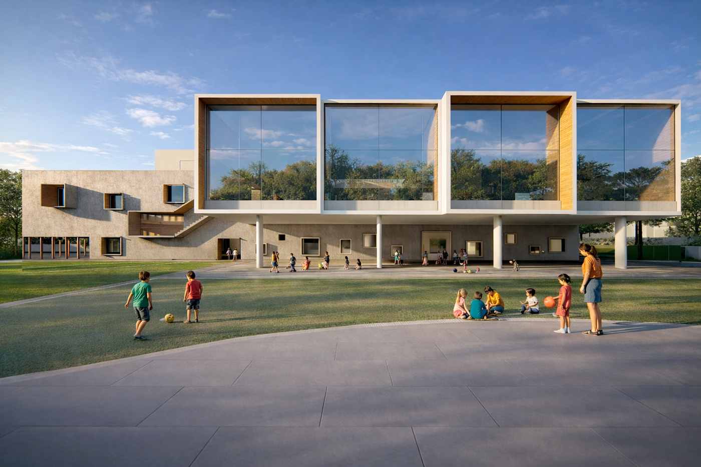 Kinder Northlands, render 3