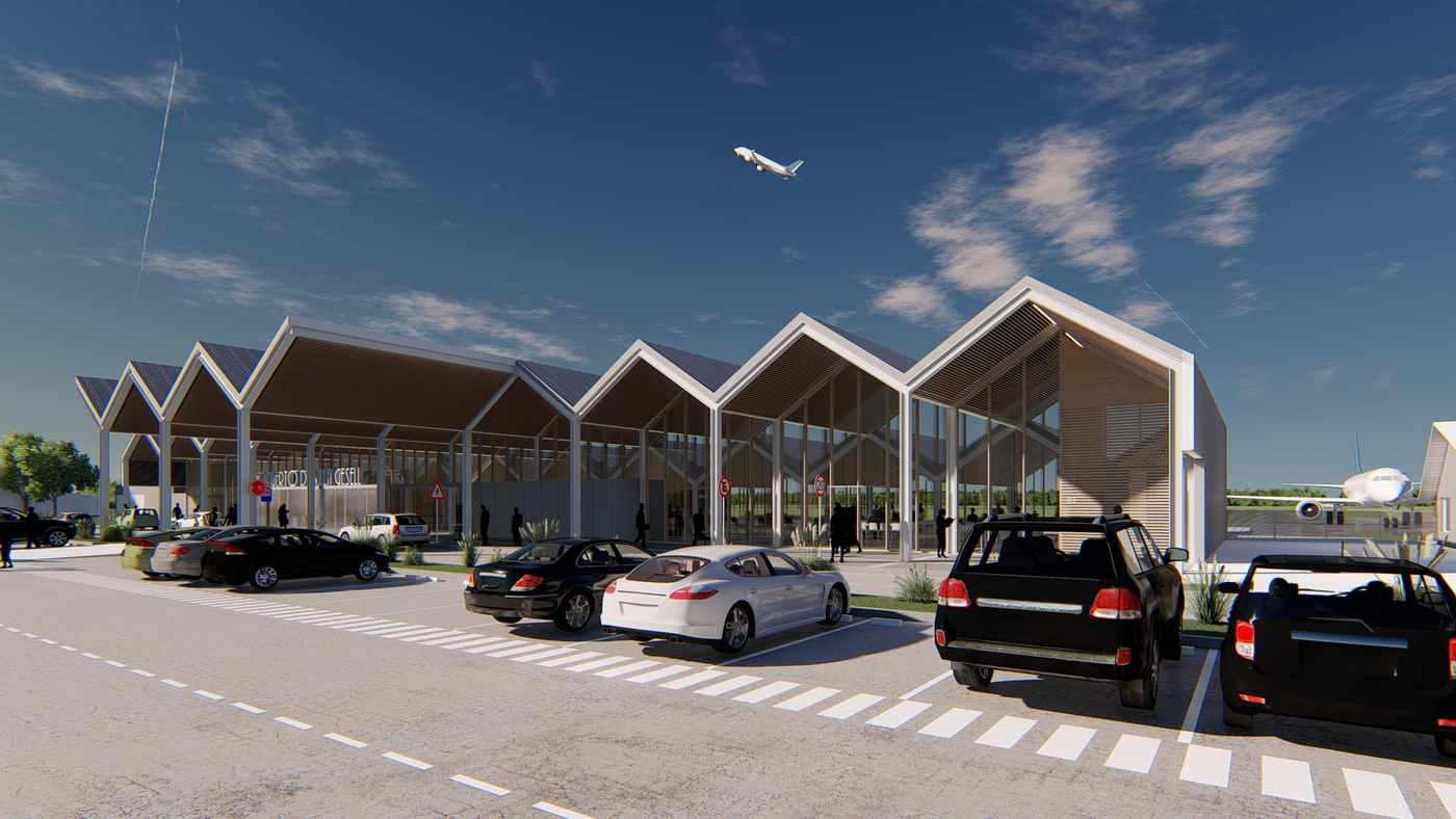 Aeropuerto de Villa Gesell, render 4