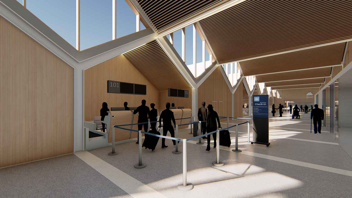 Aeropuerto de Villa Gesell, render 7