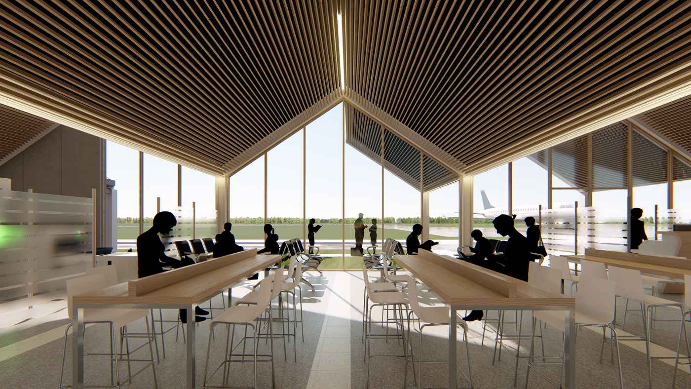 Aeropuerto de Villa Gesell, render 9