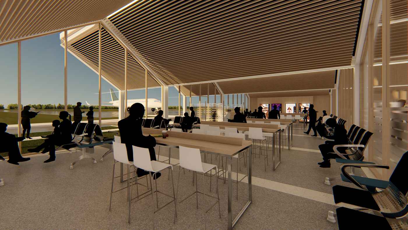 Aeropuerto de Villa Gesell, render 10
