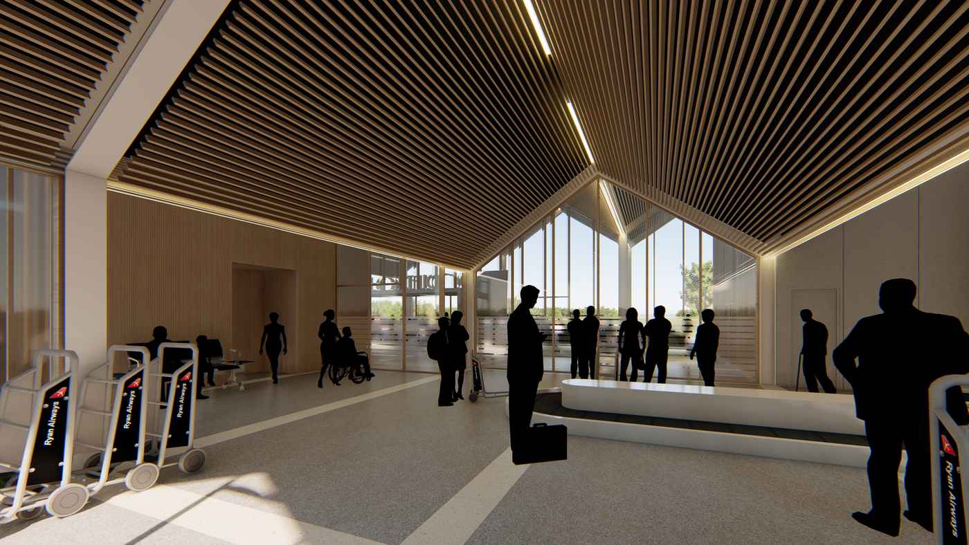 Aeropuerto de Villa Gesell, render 11