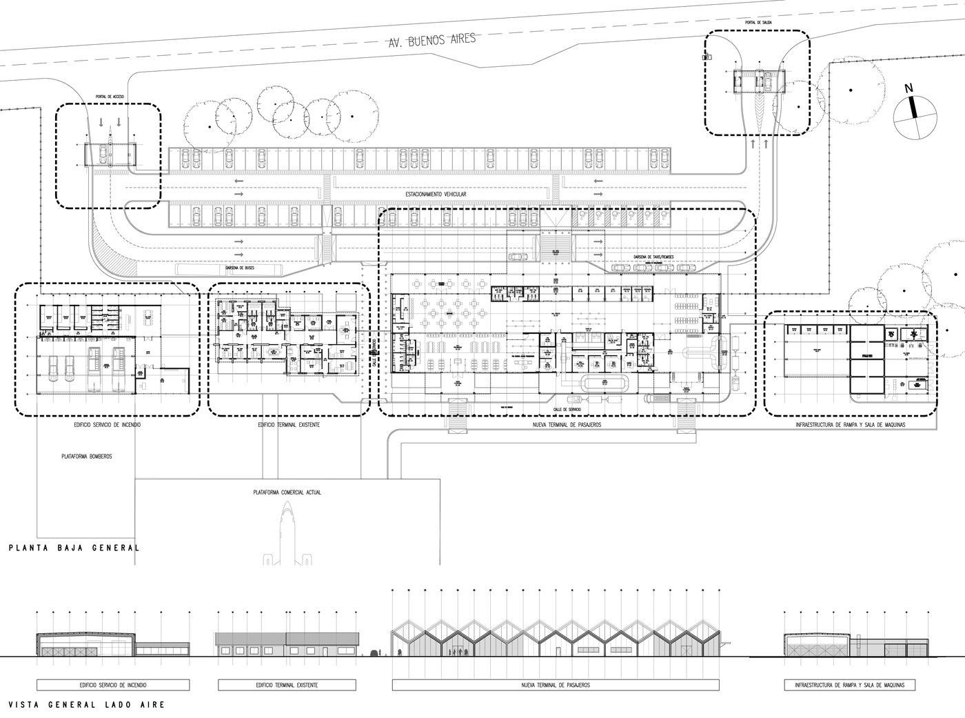 Aeropuerto de Villa Gesell, plano 2
